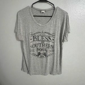 Davida God Bless My Southern Soul Shirt Size M